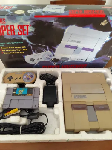 Super Nintendo Na Caixa (snes)