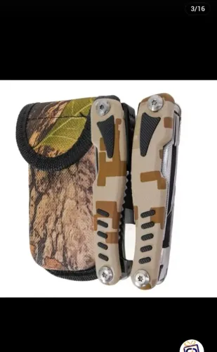 Alicate canivete multifuncional.