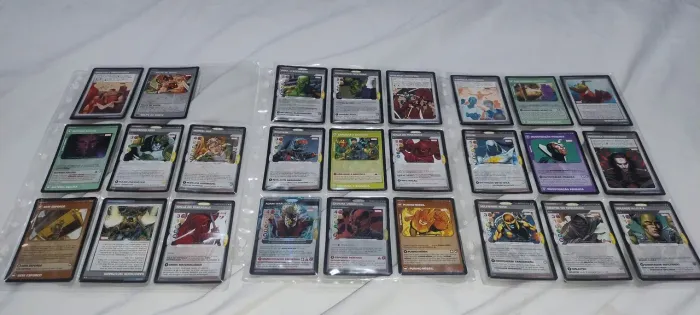 Coleção 33 no cartas RPG Battle Scenes Marvel 