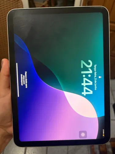 iPad 10 (película de cerâmica, capa, caixa e carregador)