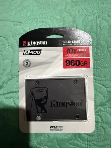 SSD Kingston A400 960GB - NOVO/LACRADO