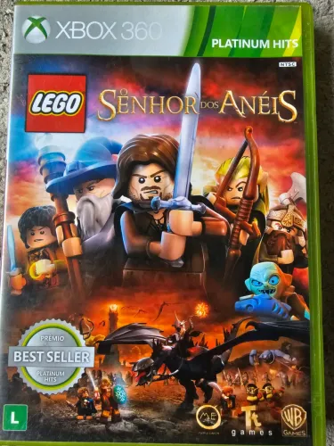 Lego O Senhor dos Anéis Xbox 360 original