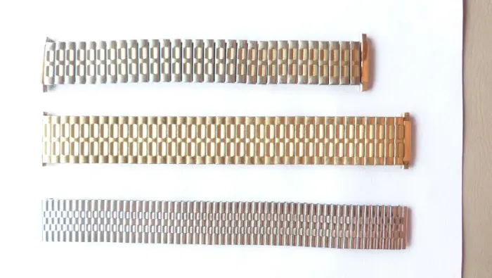 3 X Pulseira de relógio elástica ajustavel 