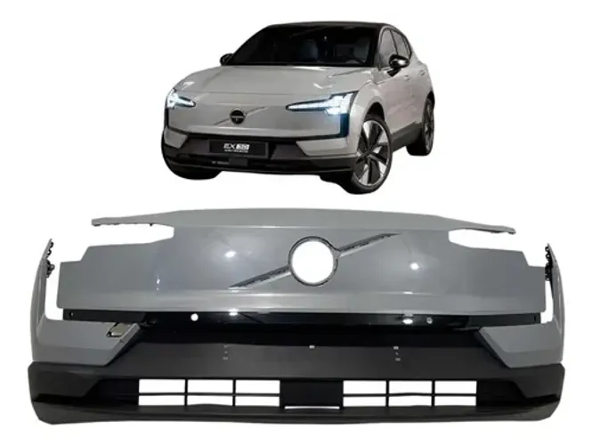 Parachoque Dianteiro Volvo Ex30 2024 A 2026 Original Cinza