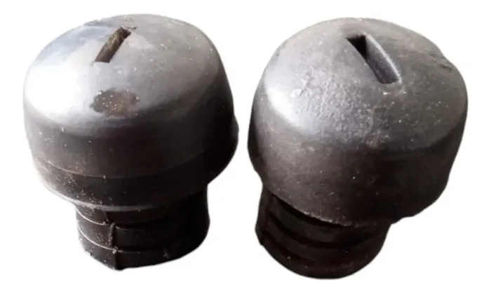Par Batente Limitador Capo Fiat Uno Fire Mille 2003 A 2012