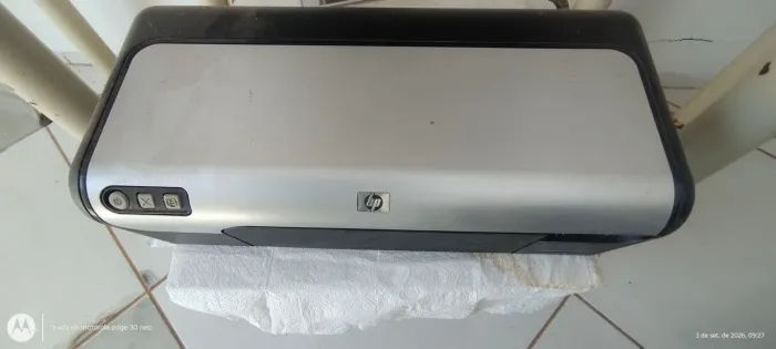 impressora Hp menor sem cartucho precisa revisão
