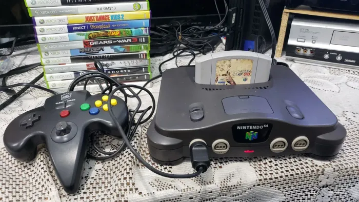 Nintendo 64 Completo com Jogo
