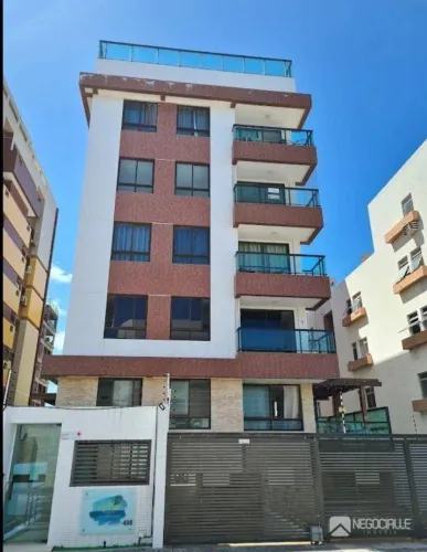 Apartamento com 1 dormitório à venda, 40 m² por R$ 340.000,00 - Intermares - Cabedelo/PB