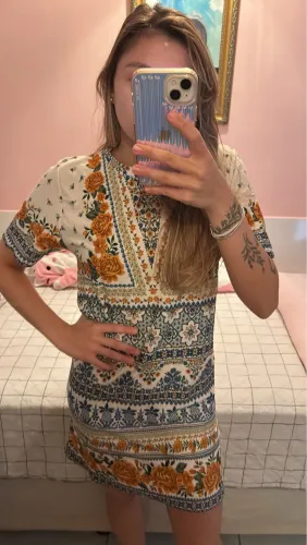 Vendo vestido curto farm