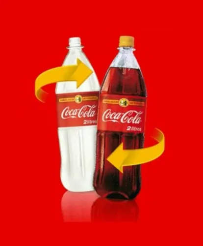 Casco retornável coca 10 unidades