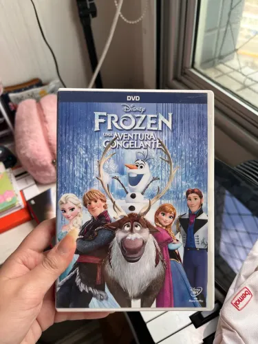DVD do filme frozen 1