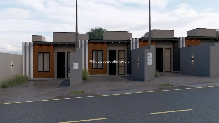 Casas na planta no Bairro Colinas tropical II.