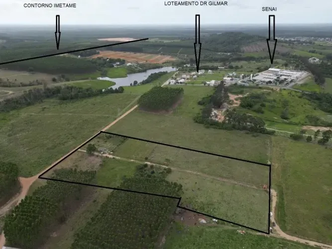 Terreno rural em Aracruz, 30 mil metros quadrados próximo ao centro, área escriturada.