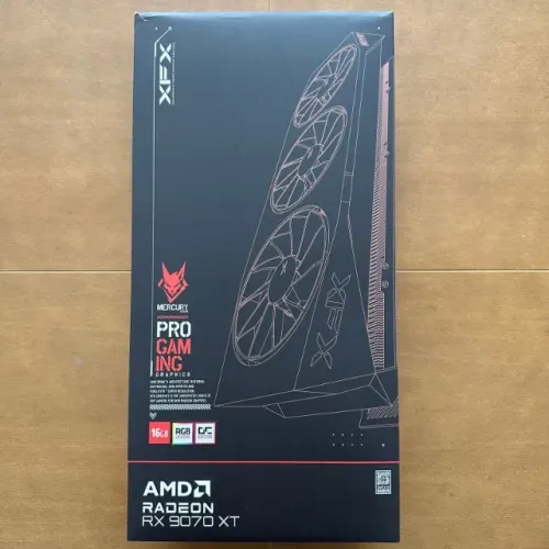 Placa de Vídeo XFX Mercury RX 9070 XT 16GB