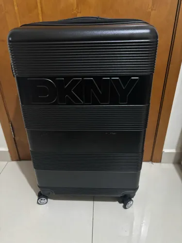 Mala DKNY Original Grande Preta 23KG - Usada 1x - Impecável 