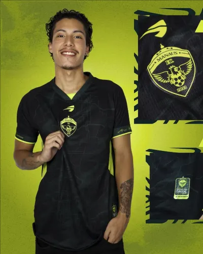 Camisa Manaus FC 3° Uniforme GG - Nova.