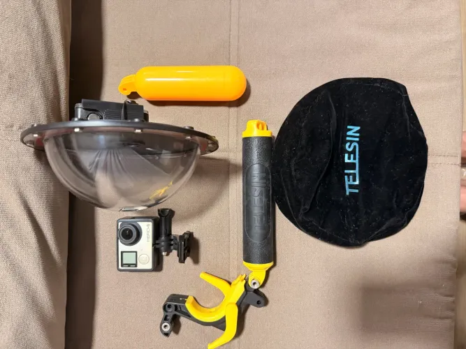 GoPro Hero 4k + acessórios 