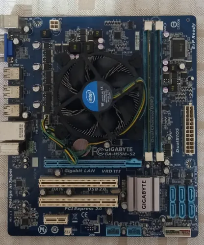Kit placa mãe + processador i7 780 + memoria