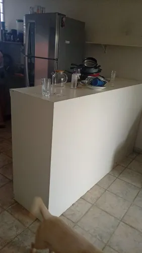 Balcão branco