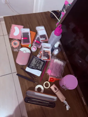 Material extensão de cílios