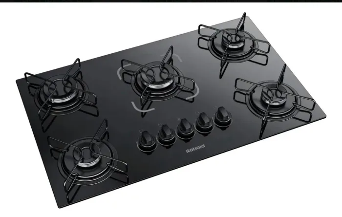 Fogão NOVO Cooktop Itatiaia Essencial 5 Bocas - Bivolt
