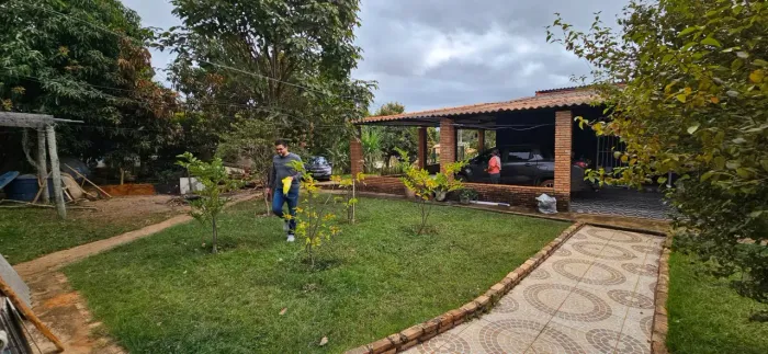 Rancho Corumbá IV , lote 1.560M² , 4 quartos, varanda, condomínio fechado ac permuta chaca