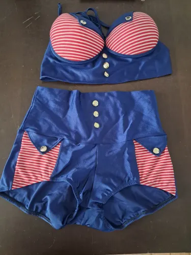 Conjunto Marinheira Look Kaliente Pole Dance Tam G/GG