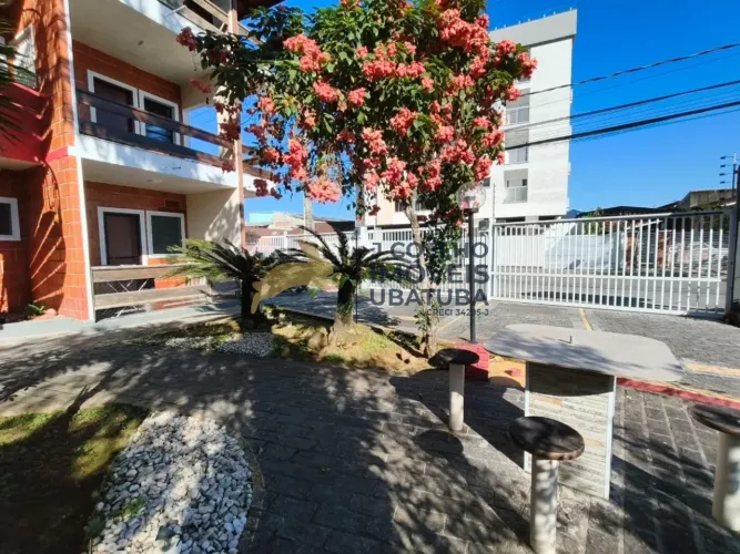 Apartamento 3 dormitórios sendo 1 suíte para locação definitiva em Ubatuba SP