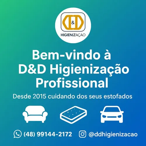 Higienização profissional de Estofados
