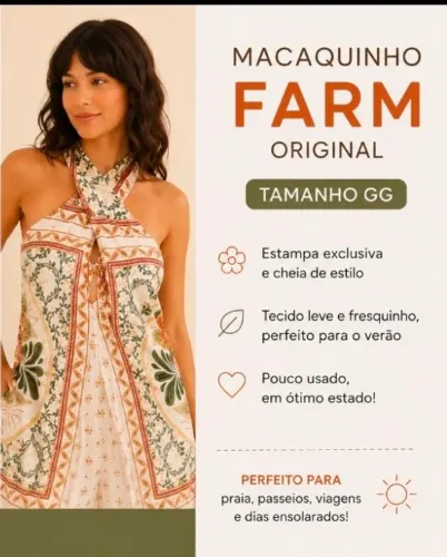 Macaquinho original Farm GG