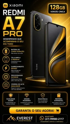 Xiaomi Redmi A7 Pro 128gb Novos Lacrados (retirar na loja)