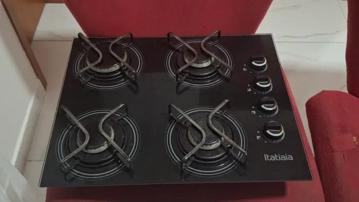 Fogão cooktop 4 bocas Itatiaia