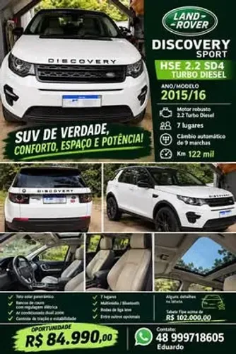 Land Rover Discovery Sport HSE 2.2 4X4 Diesel Aut. 2016
