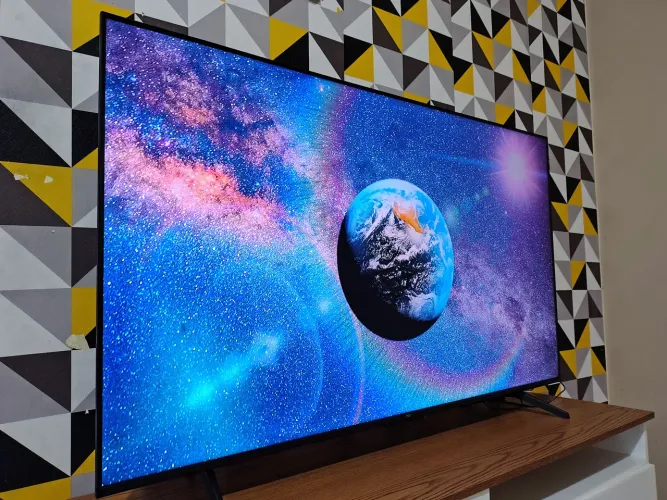 SMART TV 55" BORDA ULTRAFINA COMANDO DE VOZ SEMINOVA