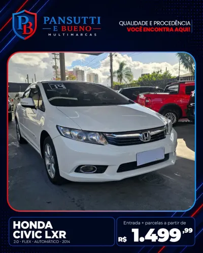 Honda Civic Sedan LXR 2.0 Flexone 16V Aut. 4P 2014