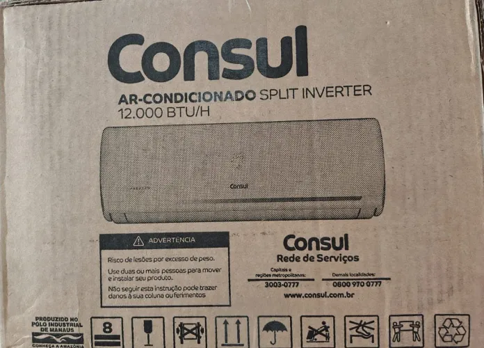 Ar condicionado split inverter consul NOVO