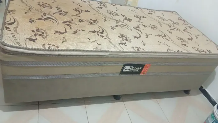 Cama box solteiro conjugada 
