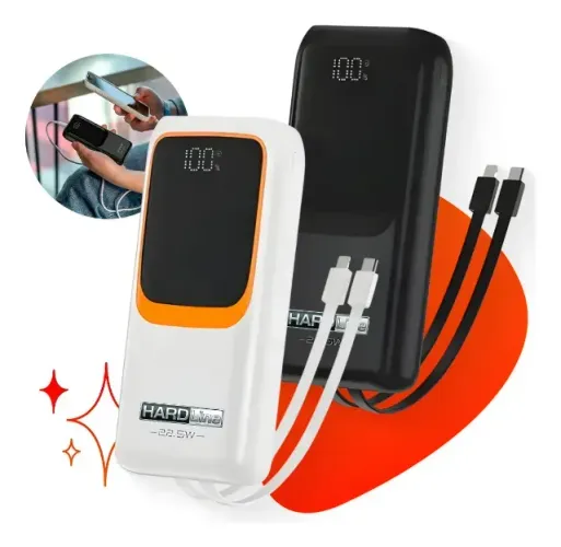 ? POWER BANK TURBO 20.000mAh ? 22,5W | CARREGAMENTO RÁPIDO