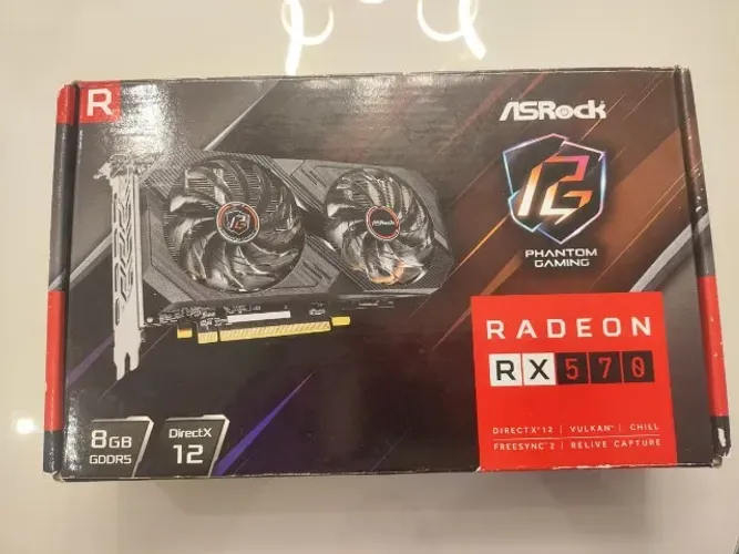 RX 570 8 GB COM DEFEITO