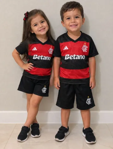 Conjuntinho infantil do Flamengo