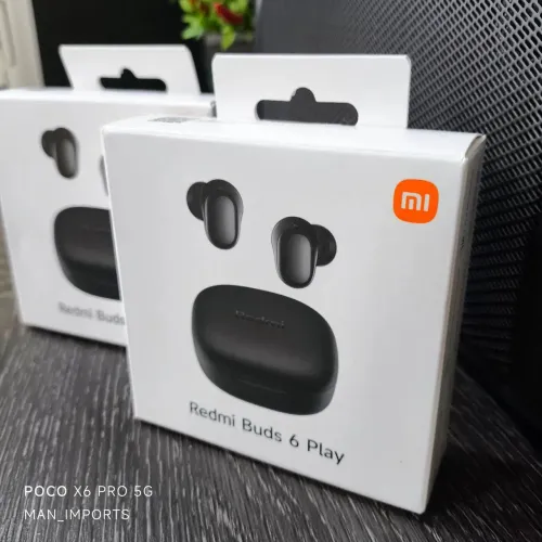 Lançamento Fone Bluetooth Xiaomi Redmi Buds 6 Play (Original e Lacrado)