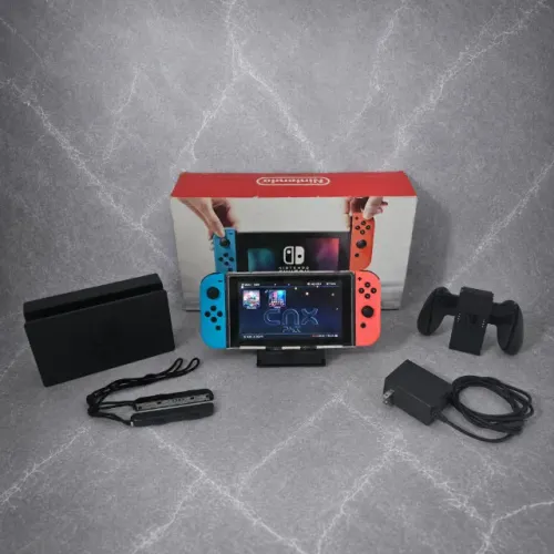 Nintendo Switch V1 Desbloqueado 128GB Completo Impecável