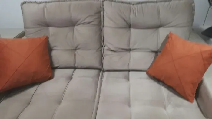 vendo sofá retrátil reclinável