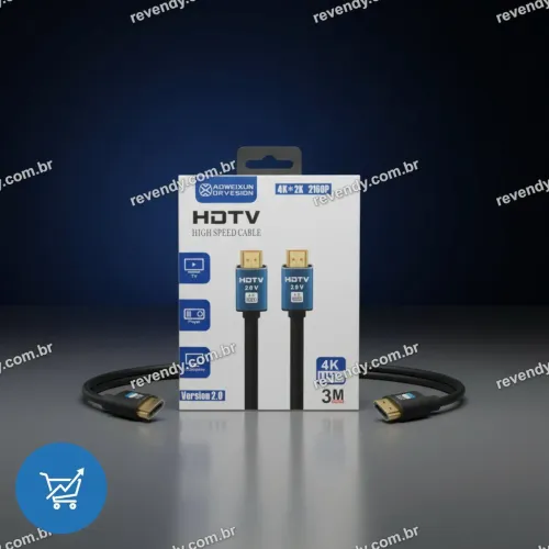 Cabo HDMI 3 metros - entrega grátis 