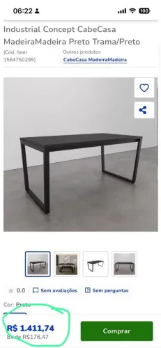 Mesa novinha