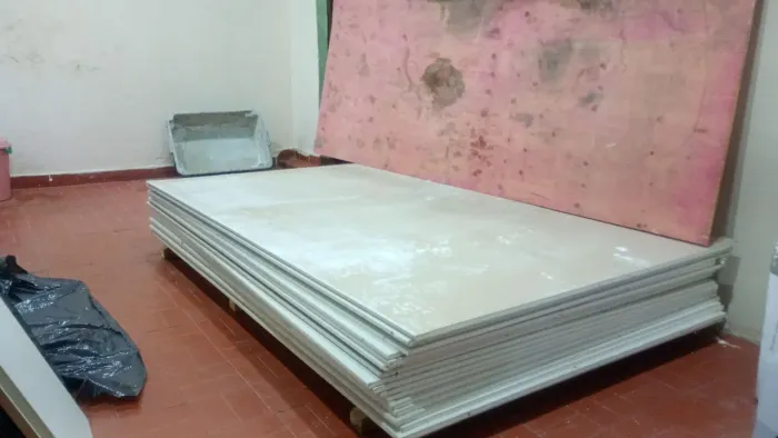 Placa de drywall vendo 18placas valor 890,00 a vista.