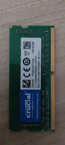 Memória RAM DDR4 8gb