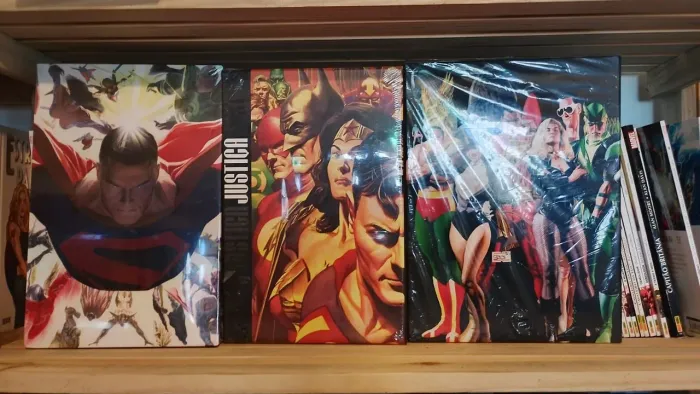 Coleção completa trilogia DC POR ALEX ROSS em edições absolutas
