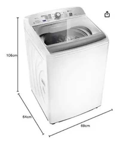 Máquina De Lavar Panasonic 16kg Branco NA-F160B6WB 220v