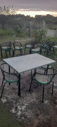 5 mesas 20 cadeiras para restaurantes 350,cada
